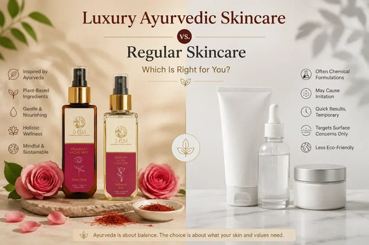 Ayurvedic skincare Vs Regular skincare