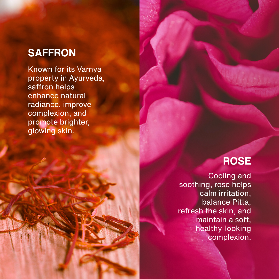 Radiant Facial Cleanser Saffron & Rose