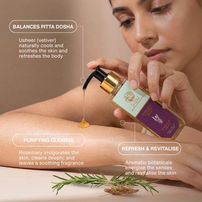 Enriching Shower Wash Rosemary & Usheer